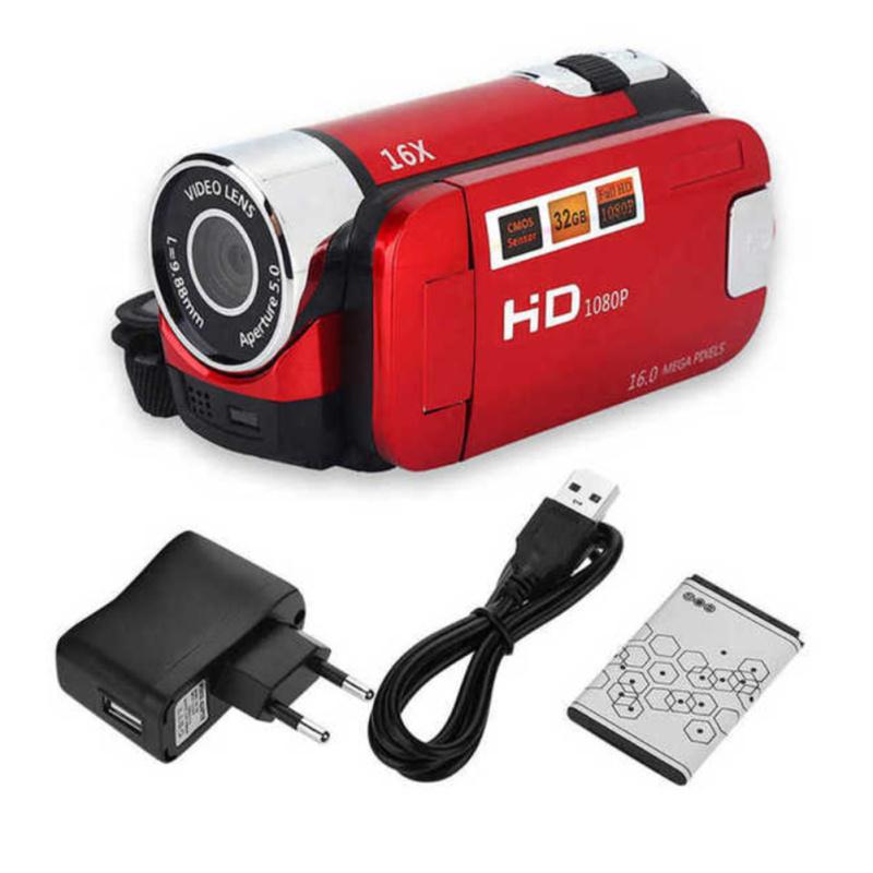 1080P, 16MP, 16x dijital zoom, DV kamera, gece görüş kamerası 1080P Full HD