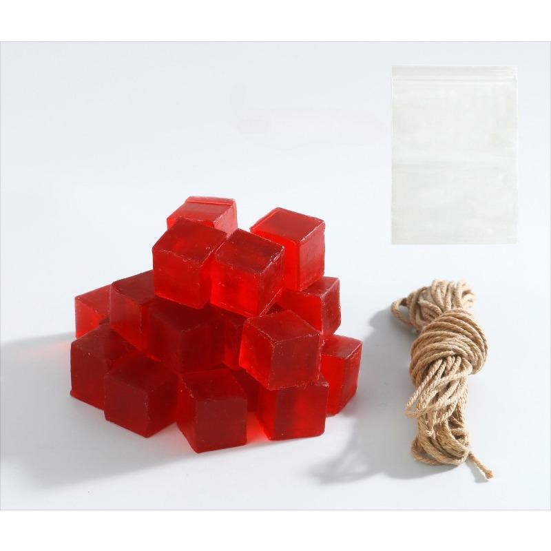 Kit de Fabrication de Savon Raisin DIY - Base de Savon Transparente Cristal, Forme Grappe de Raisin et Parfum Huile Essentielle Set d'Artisanat Décoration d'Intérieur