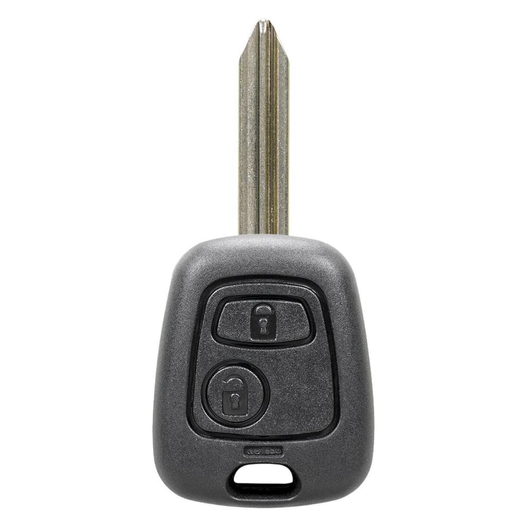 2 Buttons Key Fob Replacement 433MHz Remote Car Key Fob Car Keyless Entry Remote Control for Citroen Saxo Picasso Xsara Berlingo