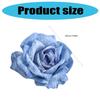 Pair Of Realistic Artificial Flower Drapery Ties Easy Window Styling Durability Not Fading for Home Decoration