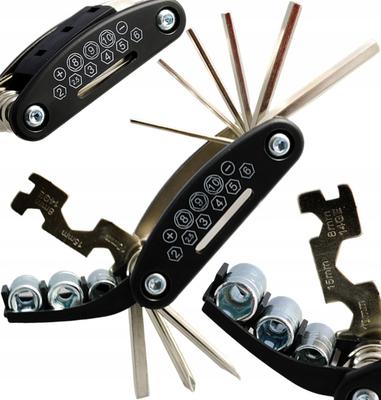 SC MULTITOOL 16-in-1 Allen Keys Screwdrivers Key Set