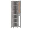 Highboard Gray Sonoma 34.5 x 34 x 180 cm Particleboard