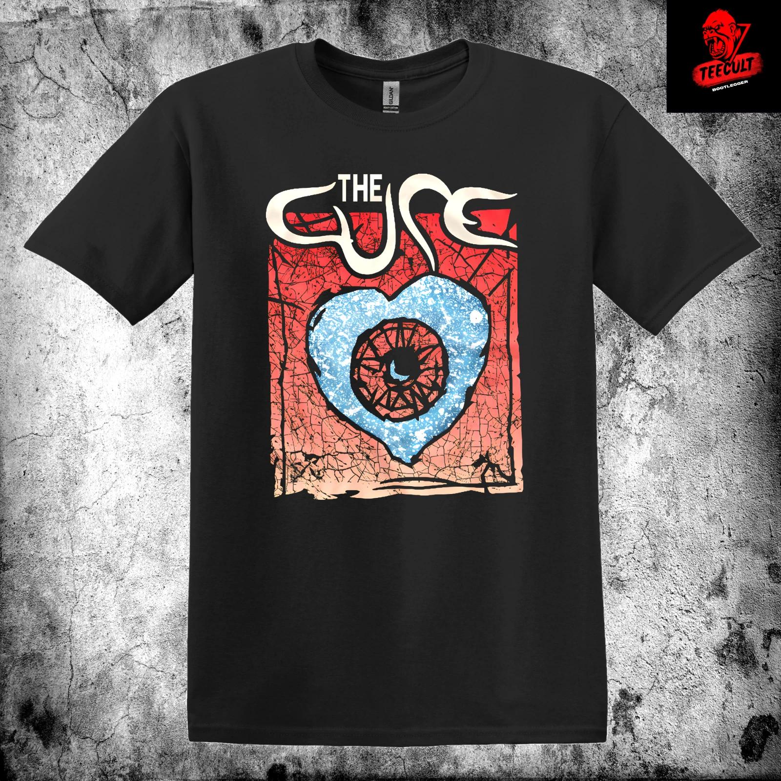 Men s and Women s T-shirts The Cure Indie Alternative Rock Band Music Tee Unisex Cotton S