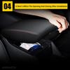 AOMSAZTO Armrest For Honda Accord 2013-2017 Black With Red Stiches