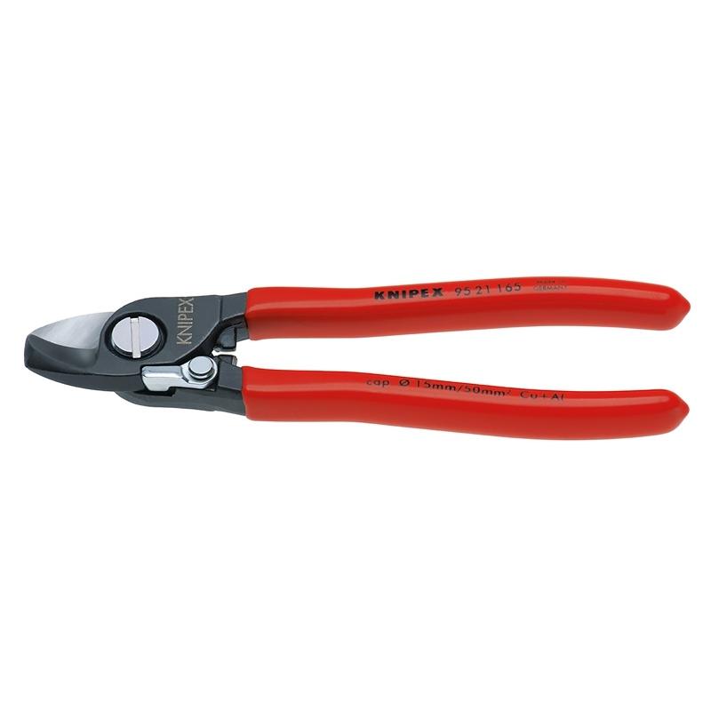 

Cable Cutter Knipex 15 Mm 50 Mm2 Length 165 Mm Spring Phosphated Pouring Handles