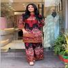 Women's Paisley Printed Kurta & Wide-Leg Trouser Set