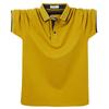 Men's 7XL Summer Polo Shirt - Big Size Cotton Short Sleeve with Turn-Down Collar