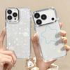 Modern Colorful Stars Pattern Case For iPhone 17 Pro Max Plating Lens Frame Clear Soft Cover For iPhone 16 15 14 13 Pro Max 11 16E 17E