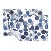 STYLE Decor Laminated Placemats, Set of 2 (30cm x 45cm), Navy Leaf