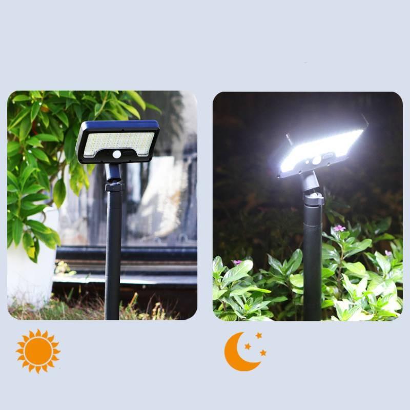 Light With Solar Clip Outdoor Use Courtyards Fences Villas Walls Parks Lawns Lamp