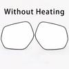 For Honda Vezel XRV XR-V 2015- Car Outer Rearview Side Mirror Lens Door Wing Rear View Mirrors Glass With Heating