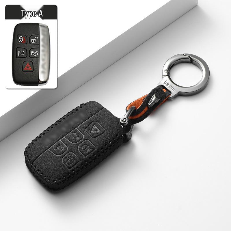 Suede Key Cover for Jaguar XE/XFL, F-PACE/XJ, F-TYPE/E-PACE