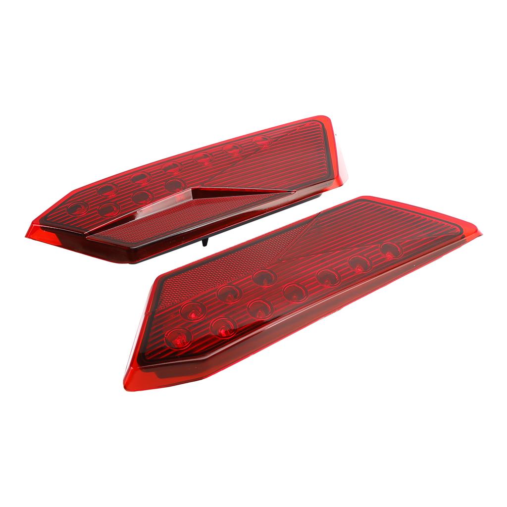 2412341 2412342 LED Tail Lights For Polaris RZR Turbo 1000 XP 900 S 2014-2019 Red