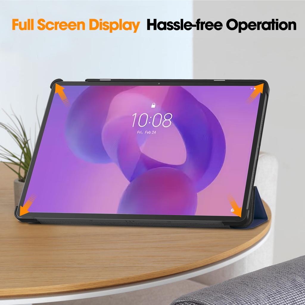 Για Lenovo Idea Tab Pro Θήκη Δερμάτινη Αντικραδασμική Σταντ Κάλυμμα Tablet