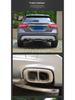 Mercedes-Benz GLA (2016-2020) Quad Exhaust Tailpipe Covers - Black Stainless Steel