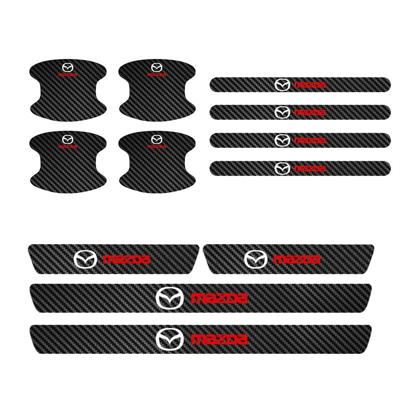 

Car Door threshold Sticker Door Handle Bowl Scratch Protective Sticker For Mazda 3 Alexa CX30 CX-4 CX5 CX-5 CX8 CX-8 CX-30 CX9