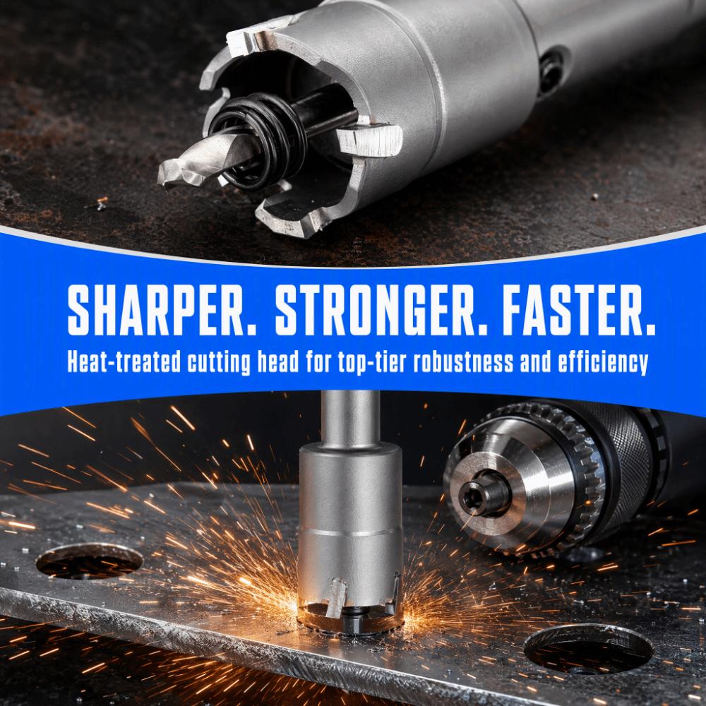 16mm Size Carbide Hole Saw 5/8 Inch Metal Hole Cutter Durable Hole Opener  For Hard Metal