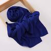 Malaysia Muslim Hijab Wrinkle Plain Long Shawl Islamic Headscarf Wraps For Women Female Foulard