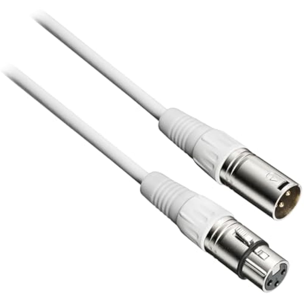 

Audio-Technica BX3/3.0 WH Microphone Cable XLR Cannon Cable 3.0m Condenser Microphone +48V Phanto...