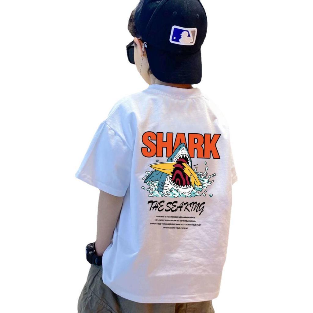 Boys' 2023 New Short-Sleeve T-Shirt - Stylish Summer Top for Kids