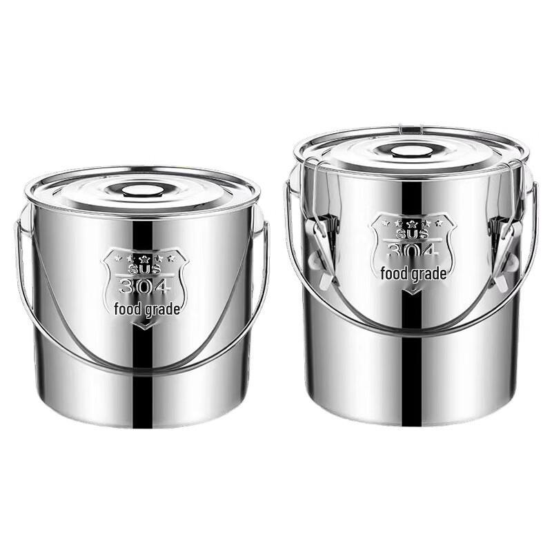 Yuanyu Heavy-Duty Stainless Steel Water Bucket