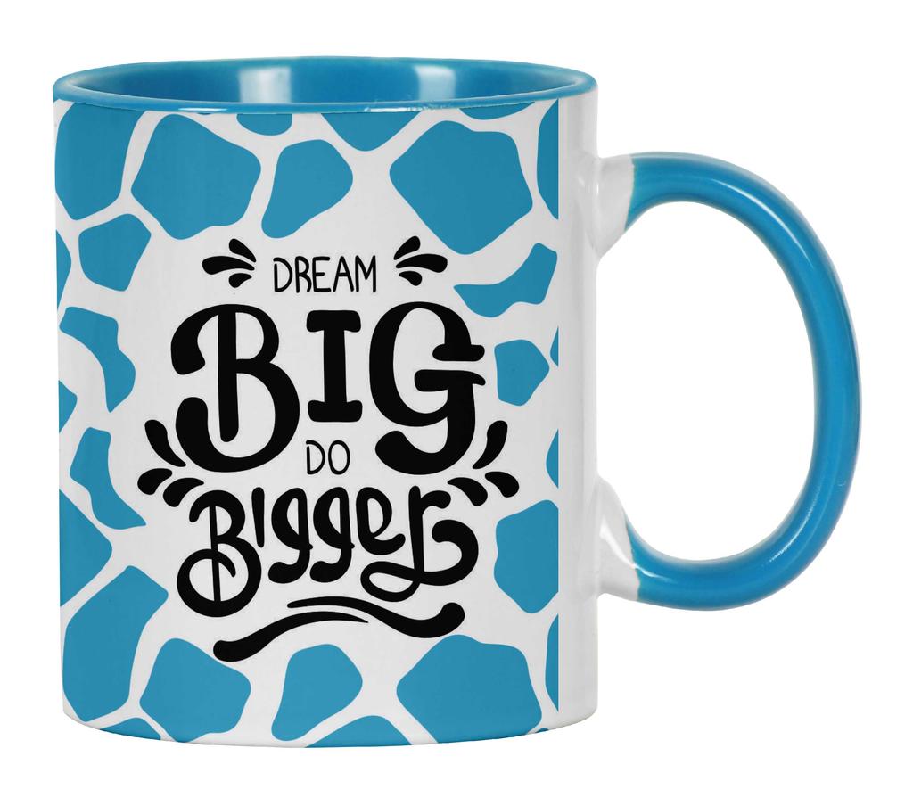 Inkdotpot Dream Big Do Bigger  11 Oz  Ceramic Coffee  Mugs  Inspirational Gift For Nature