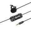 BOYA BY-M1 Pro II   Clip-on Microphone  -directional Condenser   Mic 3.5mm TRRS Plug 6M   Cable Plug-and-Play for Smartphone Camera