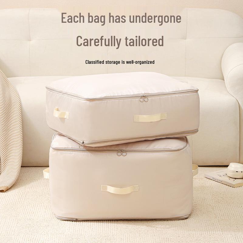 Bawełniana torba do przechowywania kołdry i odzieży do użytku w podróży i w gospodarstwie domowym