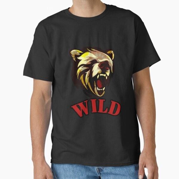 Wild face Classic T-Shirt T-Shirt Made in US/AUS Size S-2XL Unisex T-Shirt XL