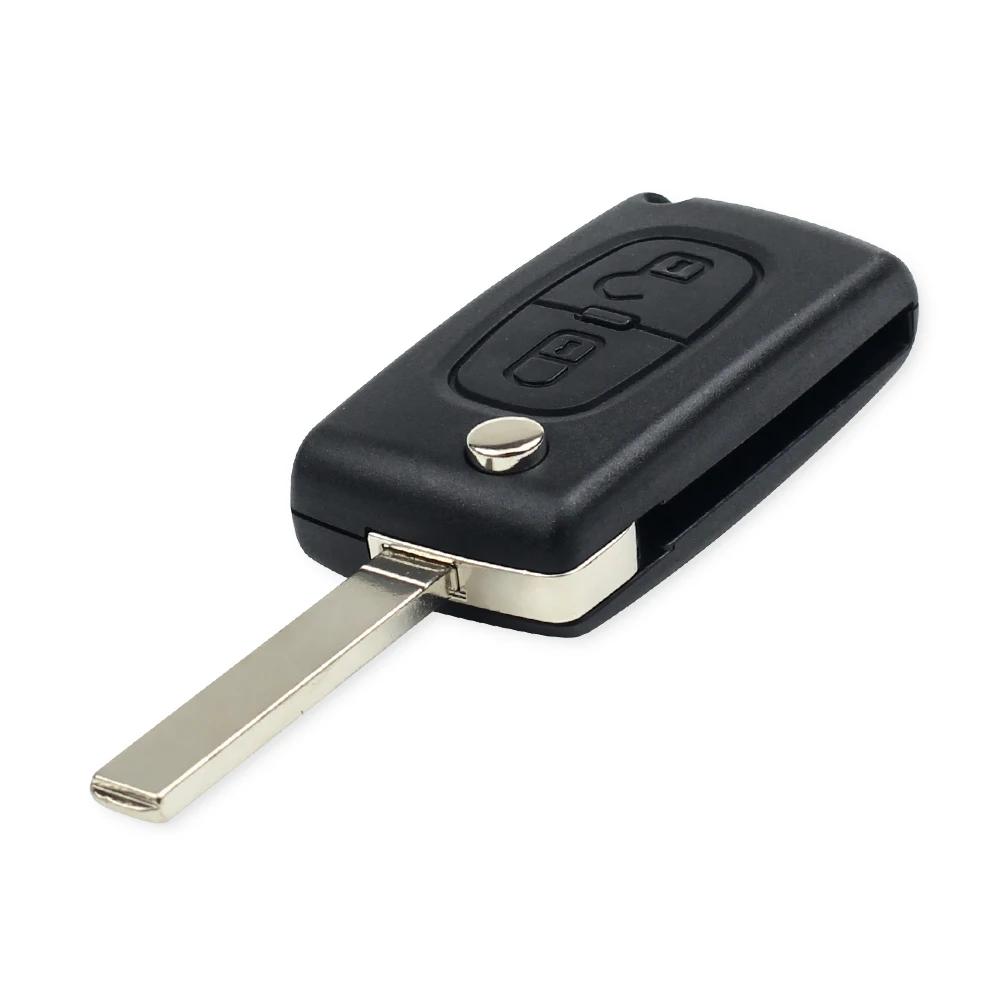 Guscio Chiave Auto a Flip Per Fiat Scudo Ulysse Adatto Lancia Phedra Lama Hu83/Va2 Ce0523 Ce0536 Custodia Telecomando 2/3/4 Pulsanti Nuovo Arrivo