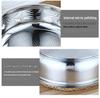 304 Stainless Steel Non-stick Stew Pot with Thickened Composite Bottom for Gas & Induction