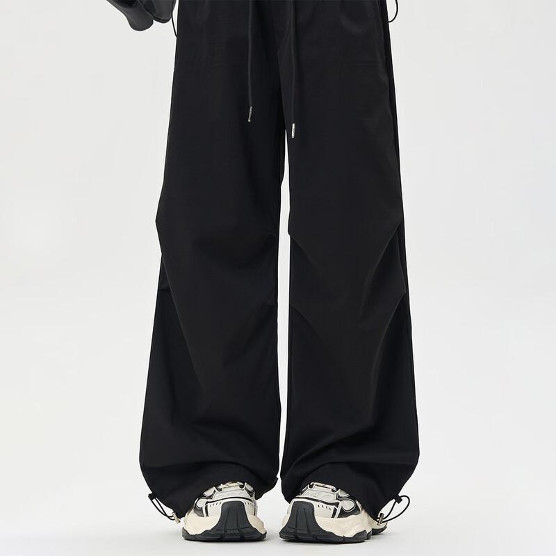 

Women s High-Waisted Drawstring Tapered Cargo Pants XL