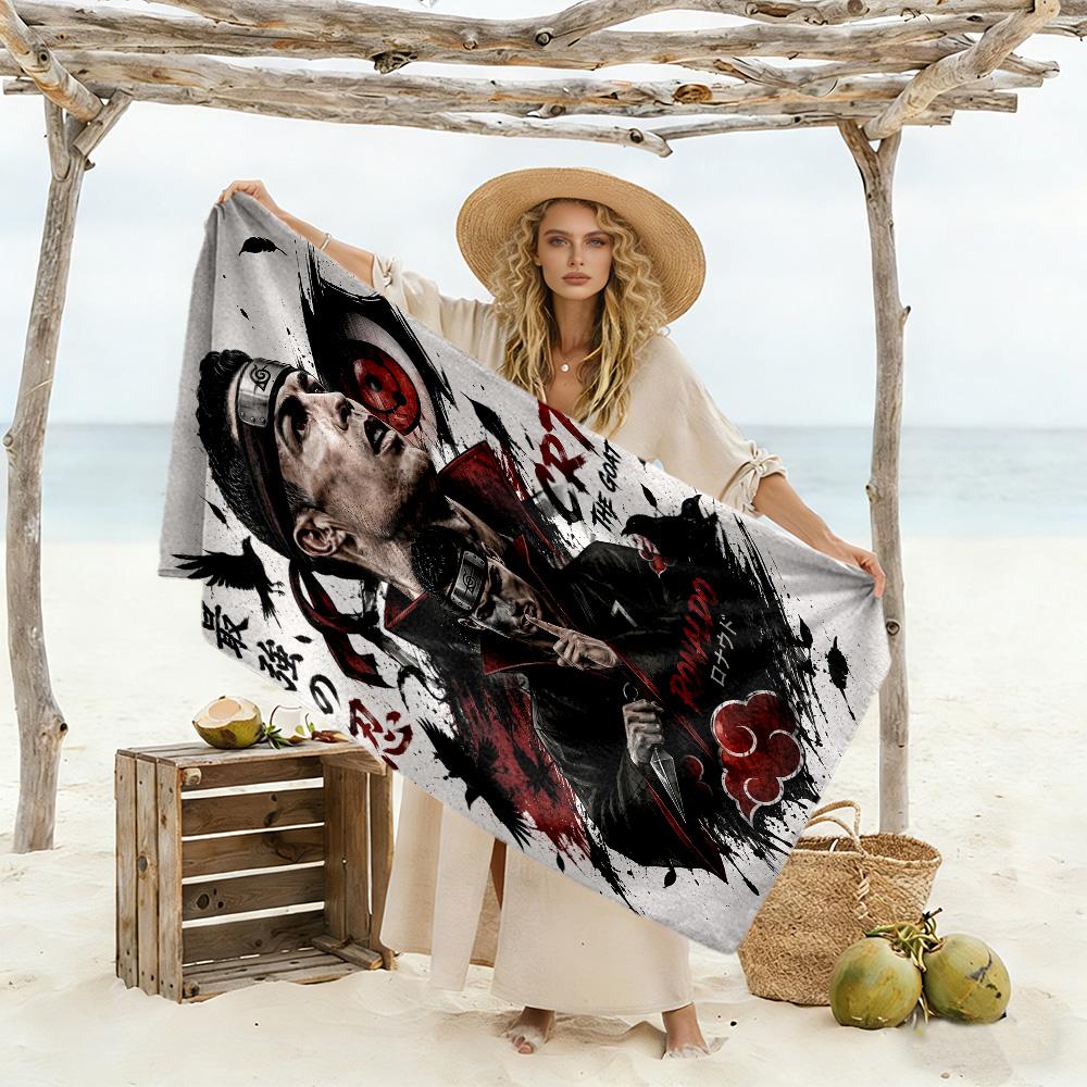 Ronaldo's Number Seven Jersey Beach Towel High Absorbency & Quick-Dry Comfortable Lightweight