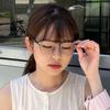SBKA Ted2-C02 Round Horn-Rimmed Glasses (Blue Light Blocking)