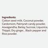 The Divine Foods Paruthi Paal Cotton Seed Latte Mix | Cold-Pressed | Antioxidant-Rich | Supports Heart Health & Cholesterol | 250g