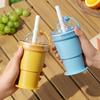 Leak-Proof Foldable Ice Ball Cup 2 In 1 Ice Cube Kettle Ice Maker & Drinking Cup  Summer Outdoor