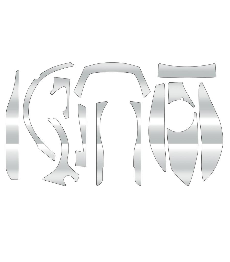 CUSTOM YOROI Custom Decal for 14 Steez Limited Baitcasting Reel SEAT.JP (Clear, Left-Handed)