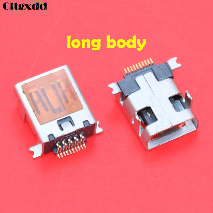 Cltgxdd 10PCS Female Mini USB Socket V3 Port For MP3 MP4 USB Type B 5pin 8Pin10Pin SMT SMD USB Jack Connector Repair Parts 4