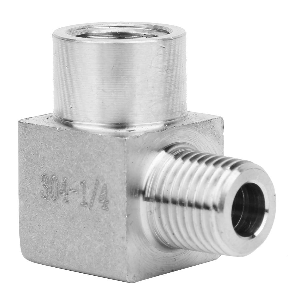 BSPP Female To Male Thrd Elbow Connector Pipe Fitting Adapter Quick Connector for Oil