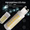 High Brightness G9 LED Pin Bulb, Flicker-Free, Energy-Saving, 220V Ceramic Corn Design.