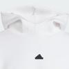 adidas Women's Z.N.E. Overhead Hoodie White/Black IN5125