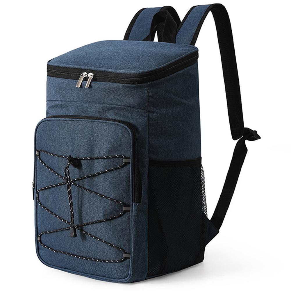 Isolierter Kühlrucksack aus Oxford-Gewebe, platzsparend, wasserdicht, Thermo-Kühlrucksack, leicht, großes Fassungsvermögen, Outdoor-Zubehör