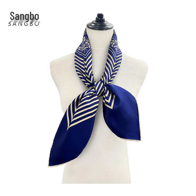 Laurel Goddess Double-Sided Silk Square Scarf