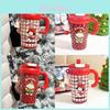 Christmas Tree Dog Ceramic Flavored Insulated Mug With Handle For Children And Teens