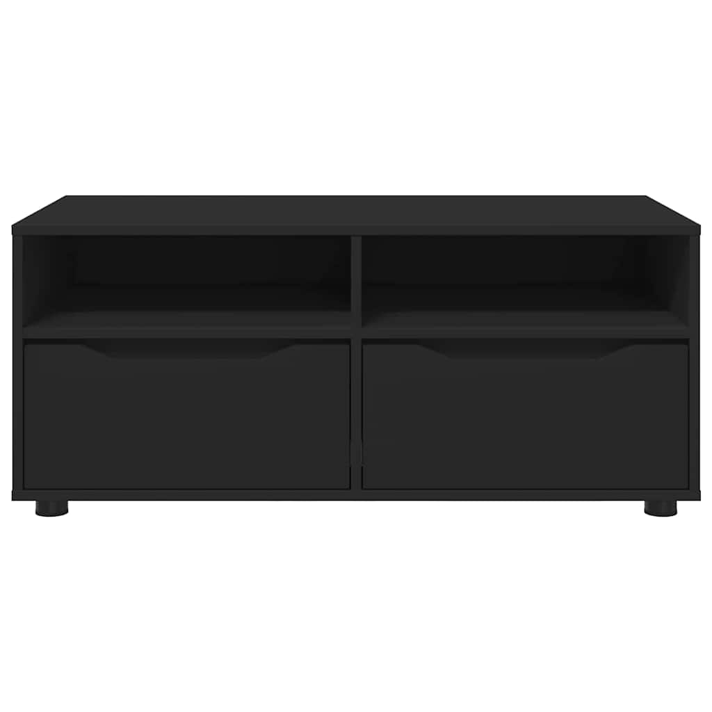 TV Stand Black 100 x 48 x 43 cm Particleboard