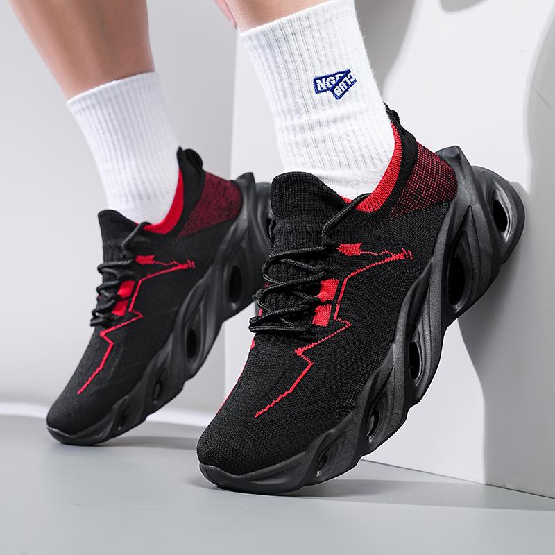 Men's Shoes Sneakers Casual Breathable Fashion Loafers Running Shoes Mesh Breathable and Durable All Season Shoes Size 39-46