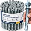 Anclajes de Cuña M10/12 Anclajes de Tornillo para Hormigón Kits de Anclajes para Hormigón para Pisos de Hormigón Paredes Fijación Ferretería Resistente Sujetadores