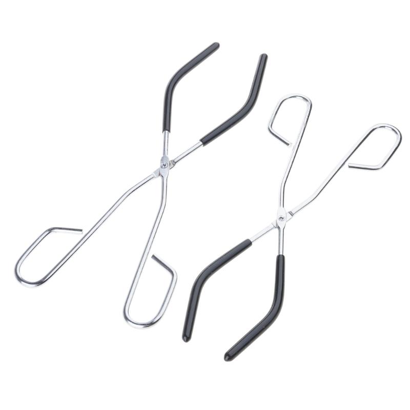 2 Stück Laborbecherzangen Messbecherzangen Becherklemme Zange Werkzeug für Laborwissenschaftsexperiment und Haushalt