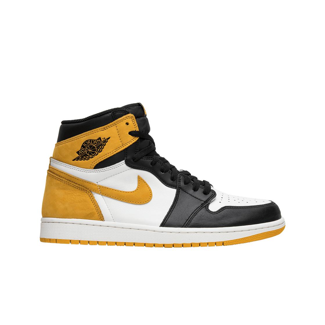 

Мужские кроссовки Jordan 1 Retro High Yellow Ocher 555088-109