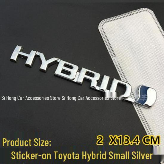 Compatible Metal Hybrid Car Logos for Camry, Reiz, Corolla, Levin – HYBRID Stickers